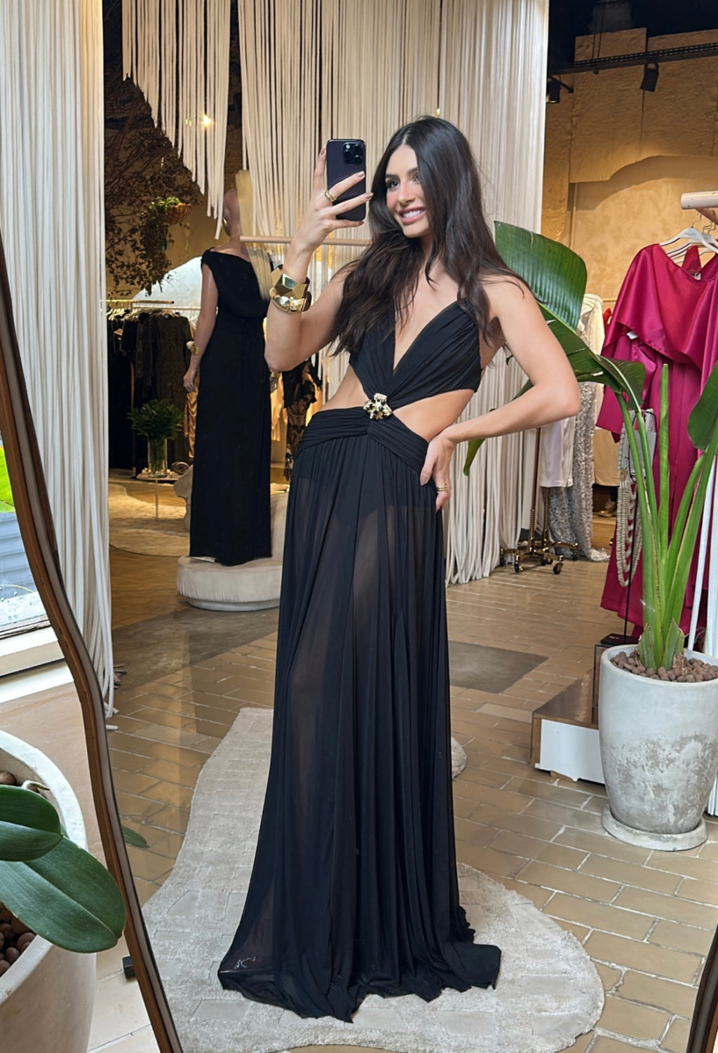 Black Orchid maxi dress